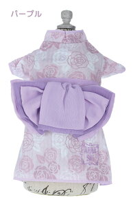 ANNA SUI アナ・スイ アナスイ バラプリント浴衣 | 浴衣 犬服 ドッグウェア 24s