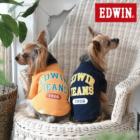 EDWIN カレッジロゴTシャツ | 23s 犬服 エドウイン エドウィン SALE