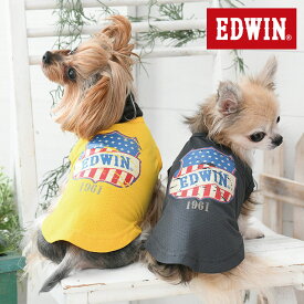 EDWIN エドウイン USAビンテージサインメッシュタンク | タンクトップ 犬服 ドッグウェア 2024 新作 24s