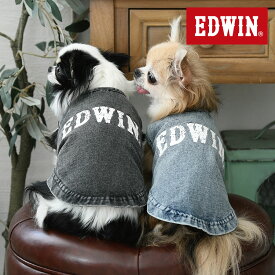 EDWIN エドウイン ウォッシュドビンテージタンク | タンクトップ 犬服 ドッグウェア 2024 新作 24s
