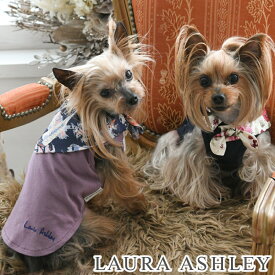 LAURA ASHLEY ローラアシュレイ スカーフ付きタンクトップ | 犬服 トップス 袖なし シャツ 22a SALE