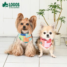 15％クーポン付 LOGOS ペット用 犬猫 リバーシブルクールスカーフ バンダナ 保冷剤 | ロゴス 23s SALE