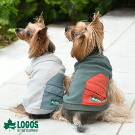 LOGOS ロゴス ポケット付フリースプルオーバー | フリース 犬服 ドッグウェア 23a SALE