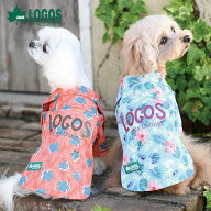 LOGOS ロゴス フラワー柄シャツ XS〜大型サイズあり | Tシャツ シャツ カットソー 犬服 ドッグウェア 24s