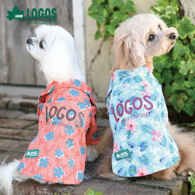 LOGOS ロゴス フラワー柄シャツ XS～大型サイズあり | Tシャツ シャツ カットソー 犬服 ドッグウェア 2024 新作 24s