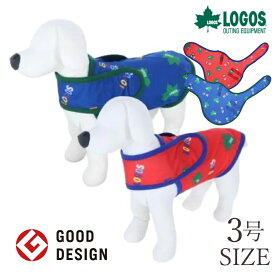 LOGOS ロゴス ラクルムドッグウェア エンドレスメイプルリーフ 3号 9～23kg 中型犬 大型犬 犬服 ルームウェア 抜け毛拡散防止
