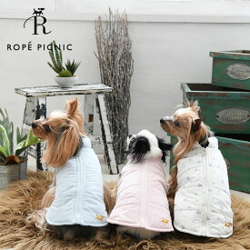 ROPE' PICNIC 中綿ベスト 犬服 アウター 袖なし 22a 秋冬 SALE