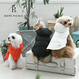 ROPE PICNIC ロペピクニック フード付き中綿ベスト | アウター ベスト 犬服 ドッグウェア 23a SALE