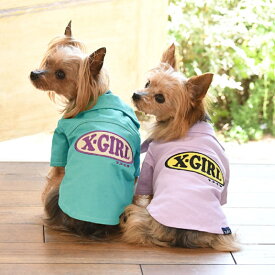 X-girl エックスガール オープンカラーシャツ 犬服 トップス シャツ カジュアル ストリート アメカジ ボウリングシャツ 21a