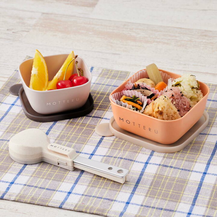 楽天市場】保存容器 フードコンテナ 280ml 2個セット MOTTERU モッテル 