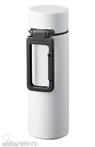 水筒 ステンレスボトル 130ml MOTTERU モッテル カラビナハンドルサーモボトル | 真空二重構造 保温 保冷 サーモ ボトル マイボトル サーモボトル 蓋付き 持運び キャンプ アウトドア プレゼント