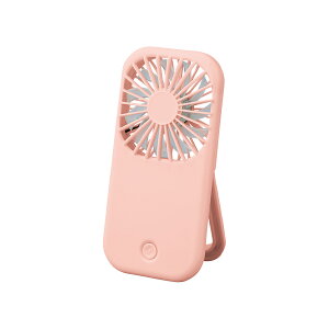 スタンドミニハンディファン ポータブルファン 卓上 持運び ハンディ扇風機 乾電池式 電池式 かわいい シンプル 卓上型 ミニ扇風機 携帯扇風機 熱中症対策 アウトドア 冷却ファン 防災用品
