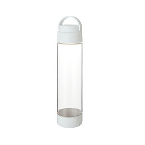 クリアボトル 550ml ハンドル付 | おしゃれ 水筒 ウォーターボトル マイボトル クリアボトル プラボトル プラスチック保存容器 洗いやすい 蓋付き ふた付き