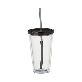 クリアタンブラー 500ml ストロー付き | ランキング入賞 大容量 コップ タンブラー ストロー付き フタ付き 無地 透明 カフェカップ 持ち運び コンビニ コーヒー テイクアウト おしゃれ 蓋つき フタ 蓋 氷が入れやすい 子供 キッズ パーティグッズ アウトドア