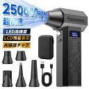 ＼86%OFF★スーパーSALE限定／【2025最新型】電動エアダスター 250,000RPM 超強風 【落ち葉の吹き飛ばし/除雪】 エア…