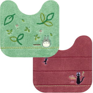 【送料無料】 となりのトトロ 魔女の宅急便 トイレマット 58×60cm キャラクター トイレマット ふわふわ トイレタリー 滑り止め付き 洗える スタジオジブリ 黒猫 ジジ 贈り物 お祝い かわいい