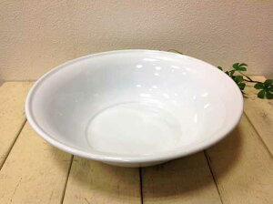 ホーロー ウォッシュベイシン洗面器 花器 ホワイト キッチン ホーロー 食器 シンプルオシャレ【RCP】