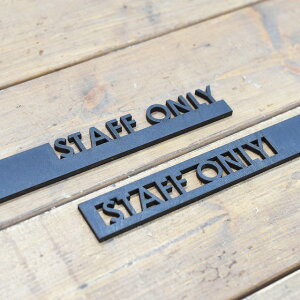 i`G STAFF ONLY X^btI[ ؐ [֑Ή\ EbfAt@xbg ؂蕶 Natural CeAG 24mm 4mm  \D