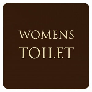 14x14cm �g�C�� ���� TOILET �g�C���}�[�N �u���E�� �i�`������ WOMENS �s�N�g�T�C�� �ؐ��h�A�T�C�� �h�A�v���[�g �C���e���A �{�� �ē�