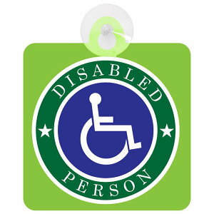 Ⴊ҃}[N DISABLED PERSON Ԉ֎q O[