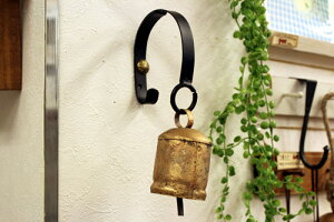 ドアベルカウMサイズ アイアンベル62271  アンティーク チャイム ドアベル 【開店セール1212】【RCP】