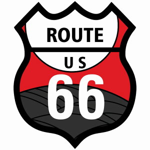 [g66 Route66 ԎD 䊂Ɍ a AJX^C XebJ[ 12x14.2cm JbeBOV[g V[ AG J[XebJ[ XXL@Ɗ