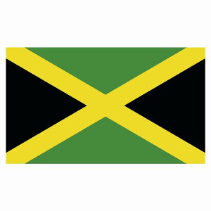 150x86mm W}CJ Jamaica  XebJ[ JbeBOV[g V[ National Flag   r