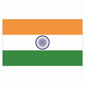 210x121mm Ch India  XebJ[ JbeBOV[g V[ National Flag   r