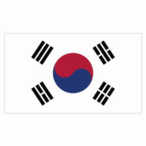150x86mm ؍ South Korea  XebJ[ JbeBOV[g V[ National Flag   r