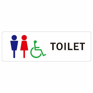 gC  TOILET E^Cv j Ԉ֎q sNgTC XebJ[ V[ r 18x6cm CeA { ē 