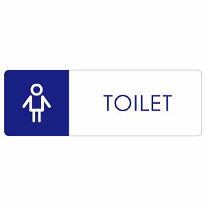 �g�C�� ���� TOILET I1 �j �s�N�g�T�C�� �X�e�b�J�[ �V�[�� ���r�� 27x9cm �C���e���A �{�� �ē� ����