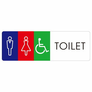 gC  TOILET L1 j Ԉ֎q sNgTC XebJ[ V[ r 12x4cm CeA { ē 