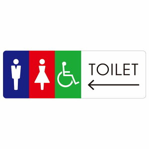 gC  TOILET C1 j Ԉ֎q   sNgTC XebJ[ V[ r 12x4cm CeA { ē 