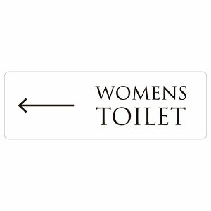 gC  TOILET zCg ubN WOMENS ^Cv   sNgTC XebJ[ V[ r 27x9cm CeA { ē 