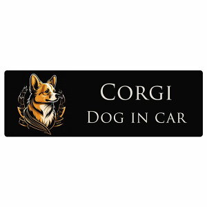 hbO J[XebJ[ CXgt Dog in Car R[M[ B ^Cv Z[teBTC  ` 15x5cm V[ A ^]΍ Dog Sticker O  h 킢 