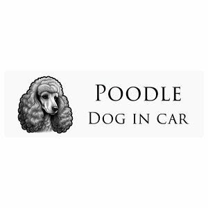hbO J[XebJ[ CXgt Dog in Car ubN@zCg ^Cv Z[teBTC  ` 15x5cm V[ A ^]΍ Dog Sticker O  h 킢 