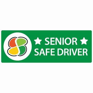 ҃}[N Vo[ SENIOR SAFE DRIVER O[ Z[teBTC XebJ[ 14x5cm `^Cv V[^Cv JbeBOV[g ^] ΍ ^]΍ ԗp