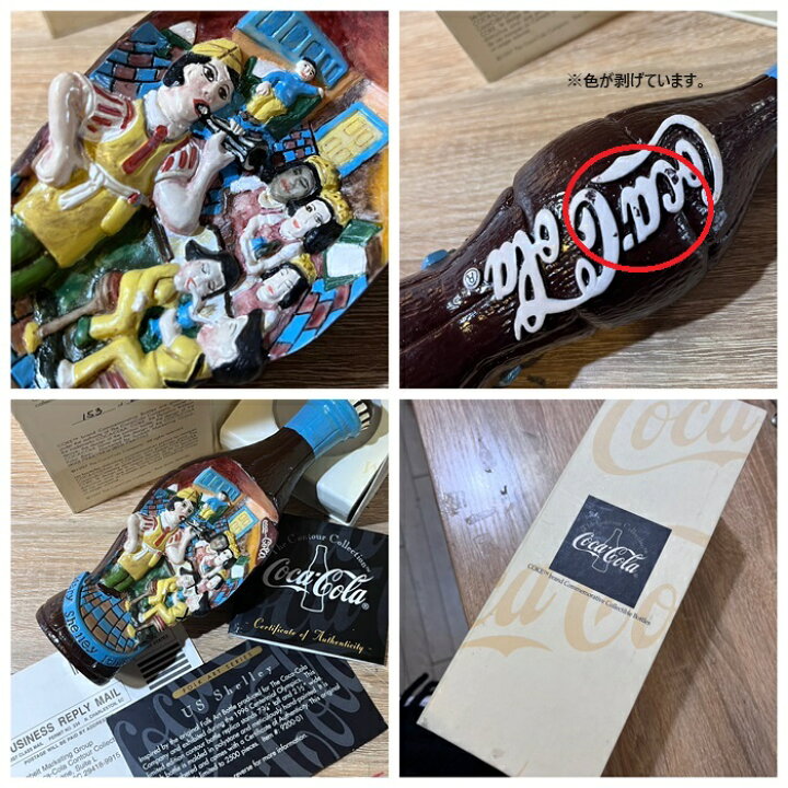 楽天市場】【訳あり】Coca Cola コカ・コーラ フォークアート ボトル 