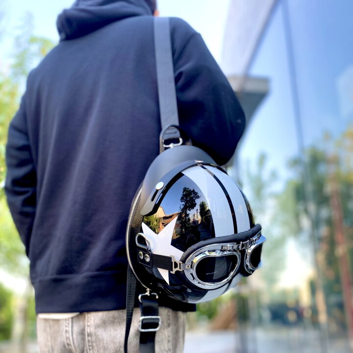 楽天市場】ヘルメット型バッグ 2way ショルダーバッグ リュック 肩掛け 