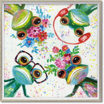 楽天市場】カエル 絵画（テーマ（絵画）動物）の通販