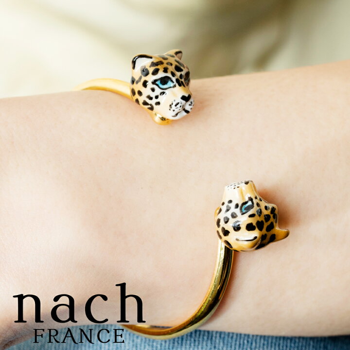 楽天市場】nach ヒョウ ブレスレット レディース おしゃれ フランス  