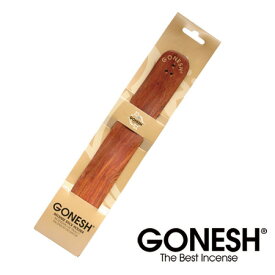 GONESH ガーネッシュ お香立て 木製 横置き ウッドスクープ バーナー スティック用 ブラウン【ガネッシュ GONESH】