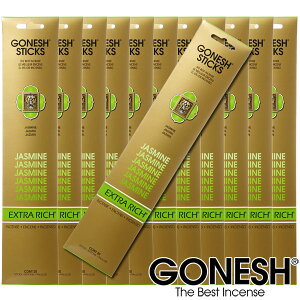 GONESH �K�[�l�b�V�� ���� �X�e�B�b�N �W���X�~�� 12�p�b�N�Z�b�g�i�v240�{�j �����p �䍁 �C���Z���X Jasmine �y�K�l�b�V�� GONESH�z
