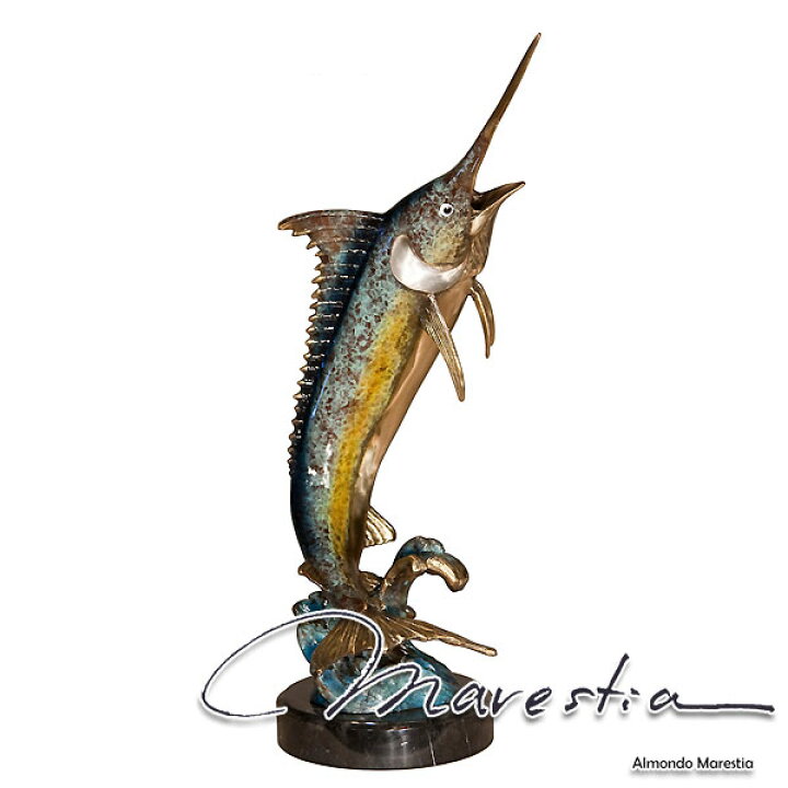 楽天市場】Marestia マレスティア ソードフィッシュ カジキ 置物 