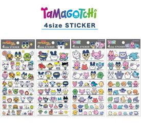 たまごっち 4サイズステッカー カミオジャパン 正規品 おみせっち たまごっちパラダイス 4サイズステッカー 平成レトロ カミオ バンダイ TMGC Tamagotchi シール Tamagotchi 4size STICKER ステッカー