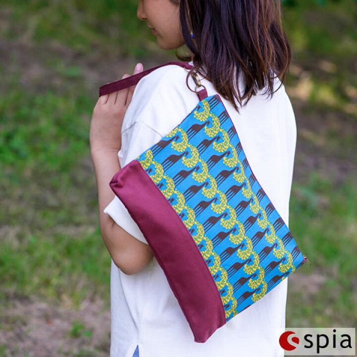 楽天市場 Spia スピーア クラッチバッグ フラットポーチ インナーバッグ かわいい お出かけ スピア Clutch Bag 北欧 おしゃれ 大きめ 高校生 女子 プレゼント 雑貨ショップドットコム