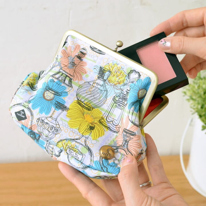 楽天市場 Spia 化粧ポーチ がま口 がま口ポーチ スピーア パースl ブランド 機能的 大きめ かわいい 仕切り ブラシ 小物入れ コスメポーチ ポーチ おしゃれ Purse L メイクケース 化粧品 収納 ガマ口ポーチ 高校生 女子 プレゼント 雑貨ショップドットコム