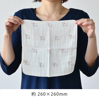楽天市場 ガーゼハンカチ アクシス やわらかガーゼハンカチ 日本製 白