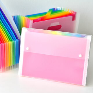 楽天市場 ドキュメントファイル アドワン レインボー ヨコ型 13ポケット 書類ケース 持ち運び ファイル ケース 領収書 伝票 整理 セキセイ 書類 収納 書類整理 オフィス 学校 ファイルホルダー 仕切り 分類 クリアファイルが入る 雑貨ショップドットコム