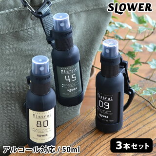 楽天市場 カラビナ付きスプレーボトル 50ml 3本セット アルコール対応 アルコールスプレー 容器 Slower スロウワー 空容器セット アルコール80 まで可 スプレーボトル 詰め替えボトル 携帯 おしゃれ アウトドア 虫よけスプレー キッズ 子供 雑貨ショップドットコム